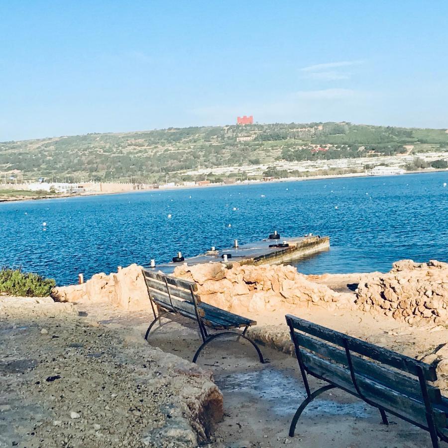 Modern Apartment With Sea View Mellieħa Exteriör bild