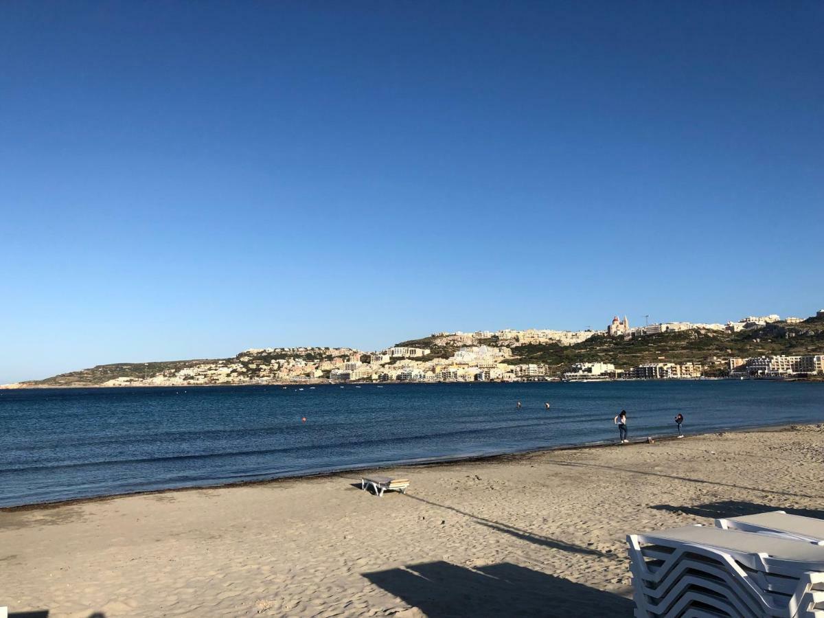 Modern Apartment With Sea View Mellieħa Exteriör bild